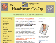 Tablet Screenshot of handymanco-op.com